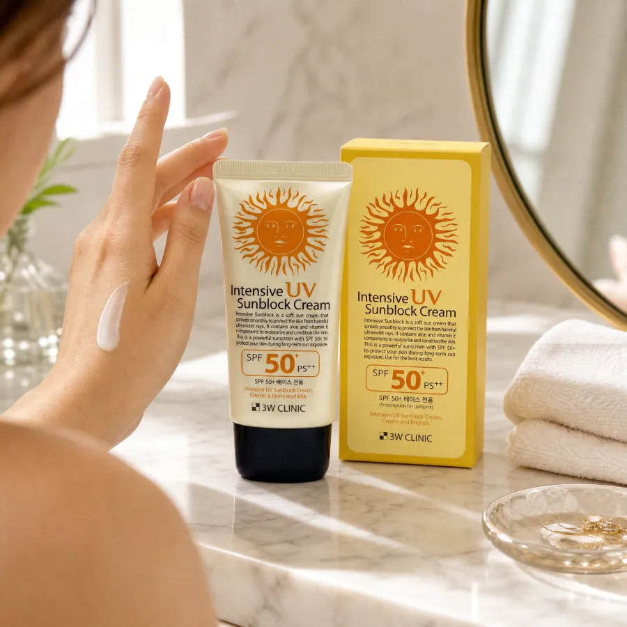 3W Clinic Intensive UV Sunblock Cream SPF 50+PA+++ - 70ml